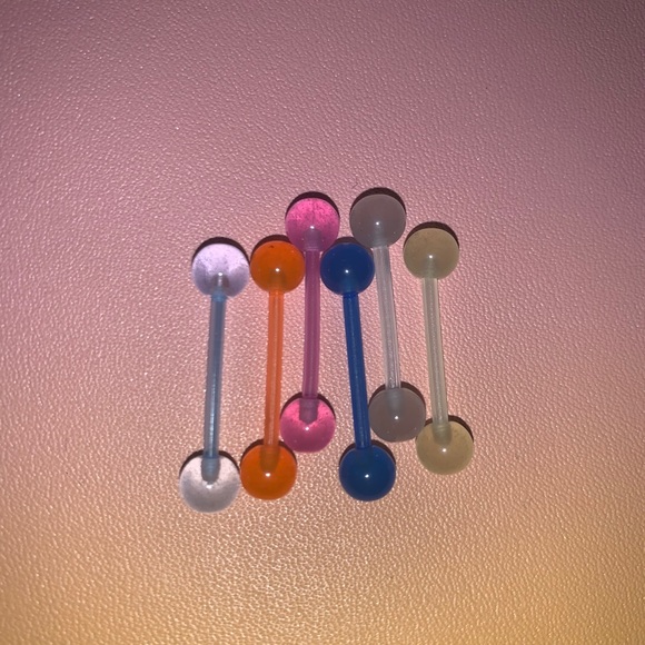 Barbell Piercing Retainers - Picture 2 of 5